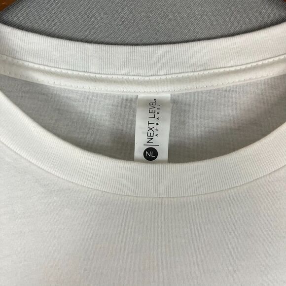 Next Level Unisex Shirt XL White & Purple 90's Rap Hip Hop and R&B Artists - Picture 4 of 7